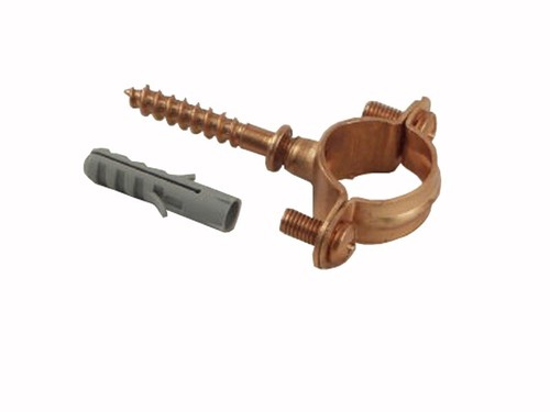 Fermatubo rame collare - fermatubo,